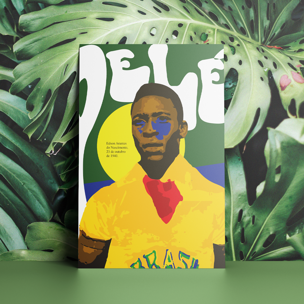 Nome do produto: Poster - Rei Pelé