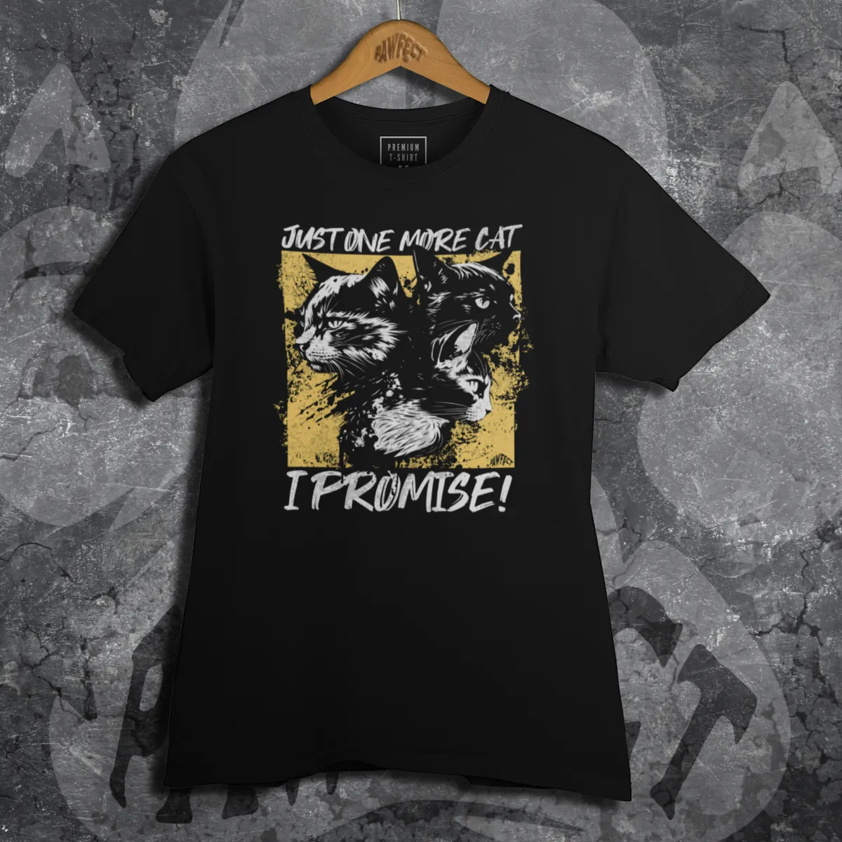 Nome do produto: T-Shirt Prime | Apenas mais um gato, eu prometo