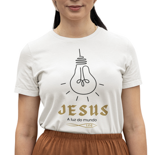 Camiseta Jesus a Luz do Mundo