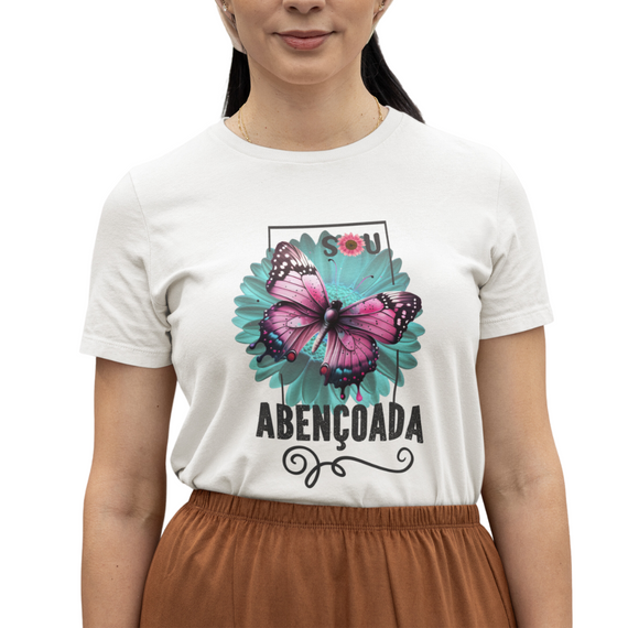 Camiseta Sou Abençoada