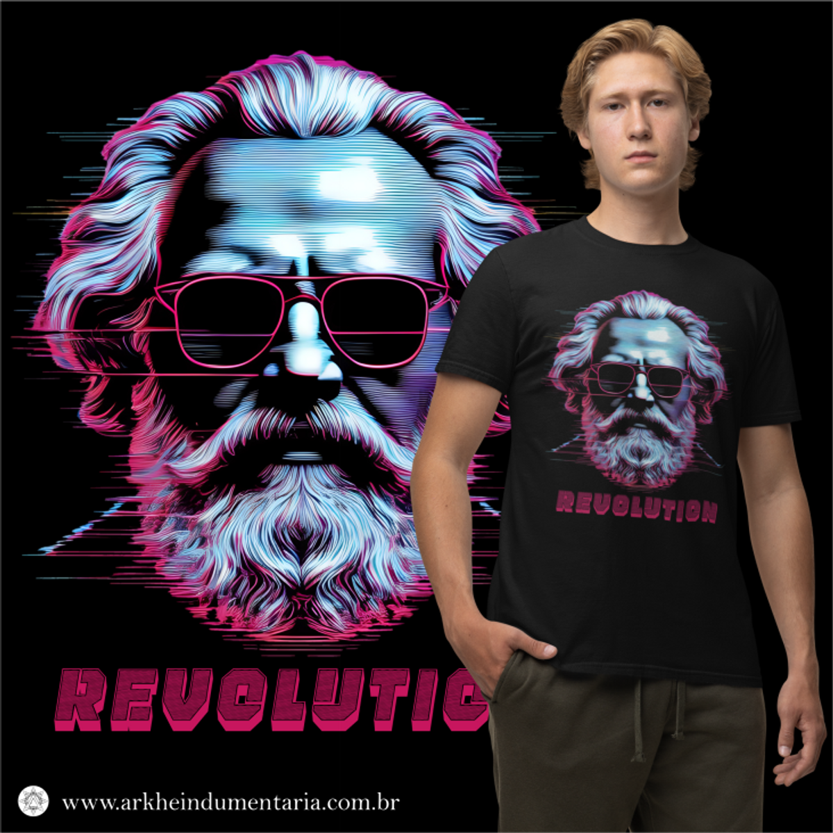 Nome do produto: Marx / Revolução [UNISEX]
