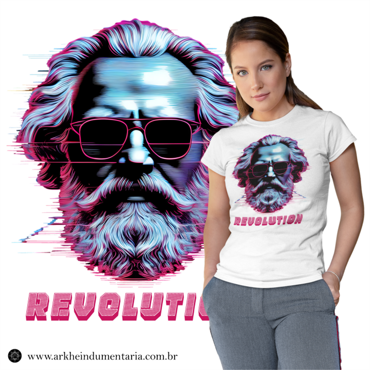 Nome do produto: Marx / Revolução [UNISEX]
