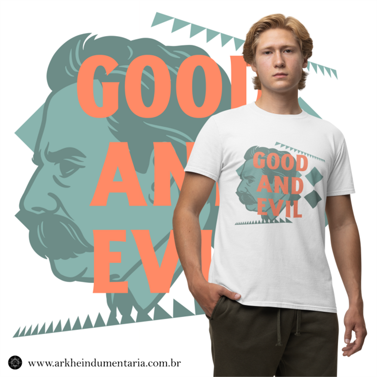 Nome do produto: Nietzsche / Good And Evil [UNISEX]