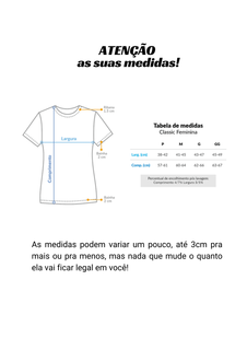 Nome do produtoCamiseta Baby Long Feminina | Tardezinha