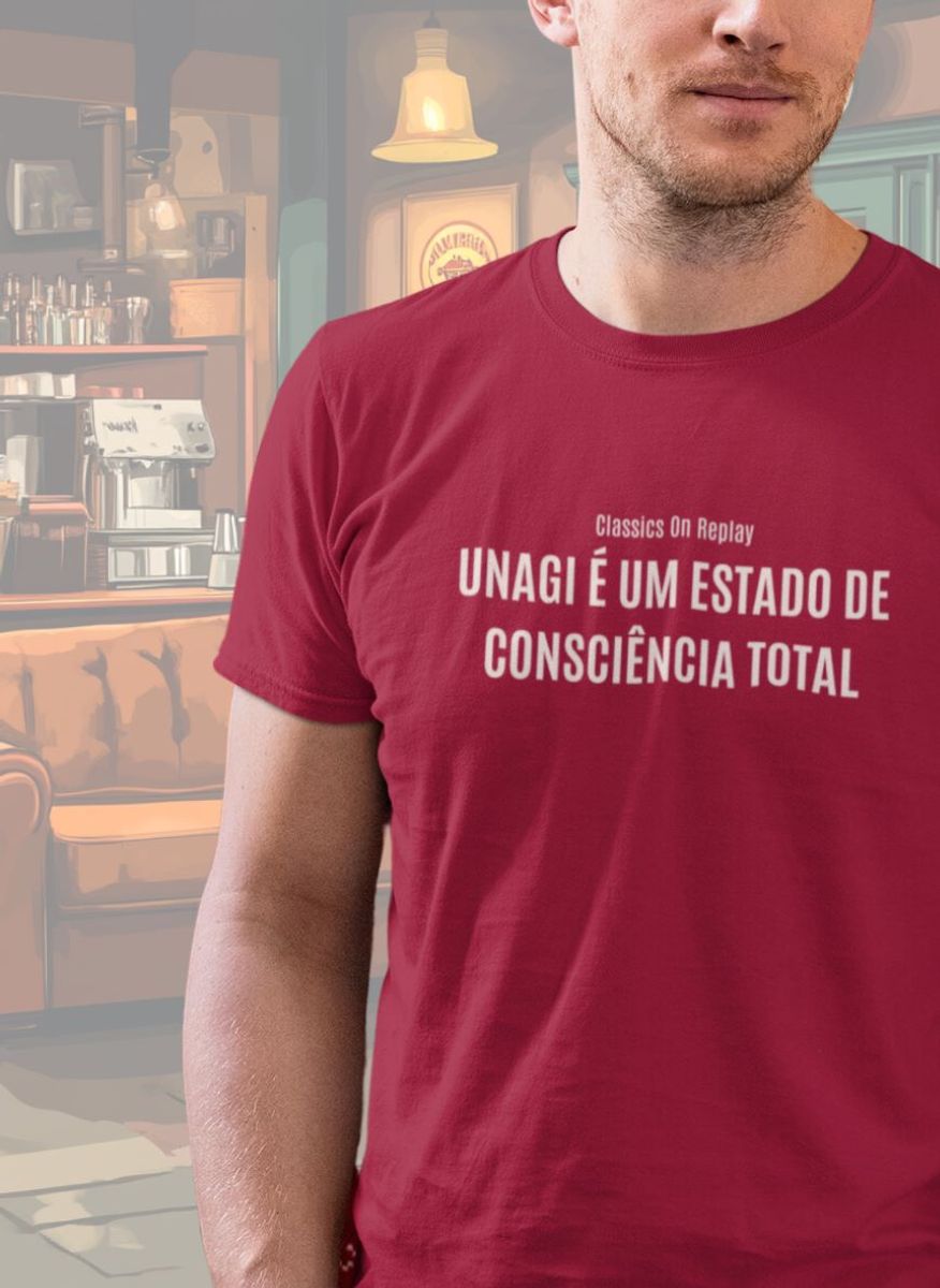 Nome do produto: T-Shirt Unissex | Unagi é um estado de consciência total