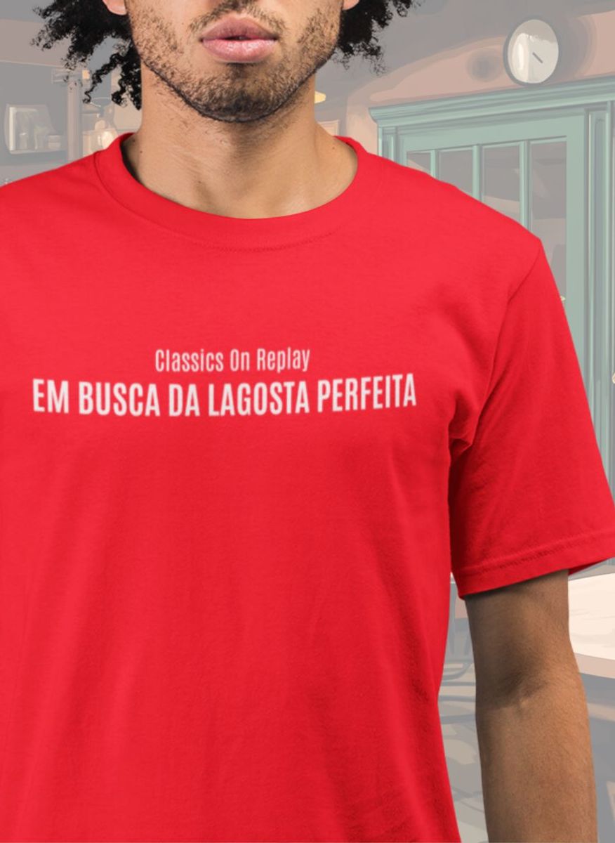 Nome do produto: T-Shirt Unissex | Em busca da lagosta perfeita