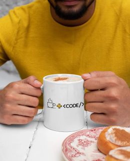 Nome do produtoCaneca | Coffee + Code