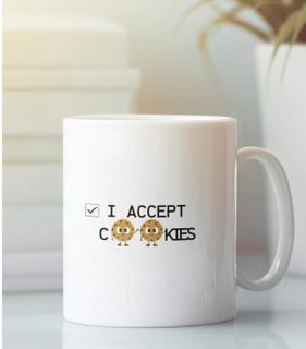 Nome do produtoCaneca | I Accept Cookies