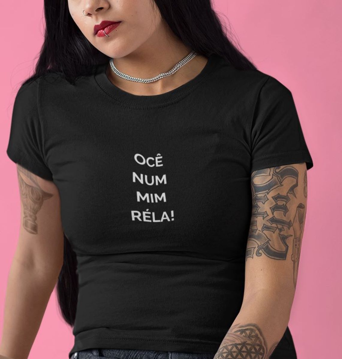 Nome do produto: T-Shirt Unissex | Ocê num mim réla!