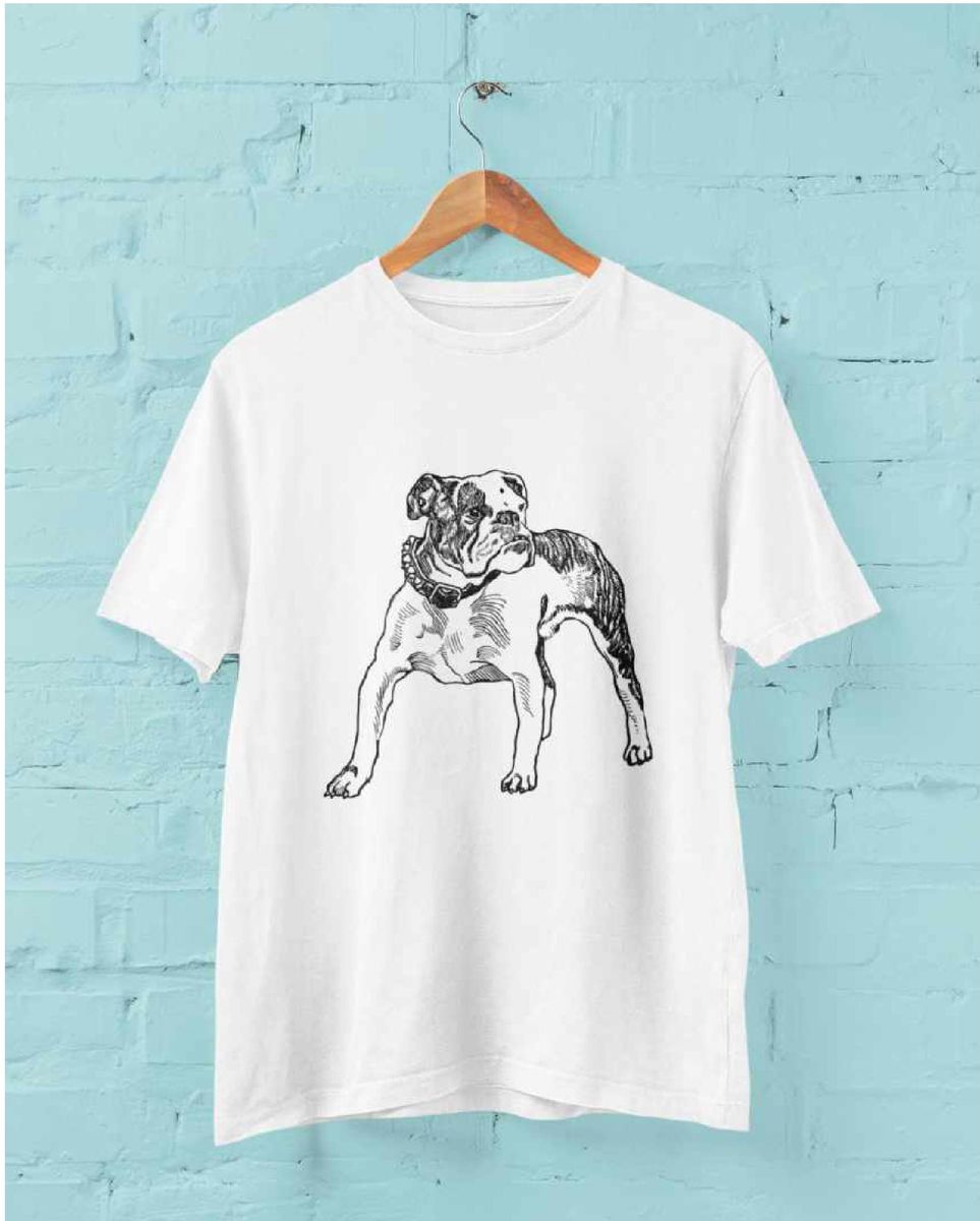 Nome do produto: Camiseta Unissex Estonada | Bulldog