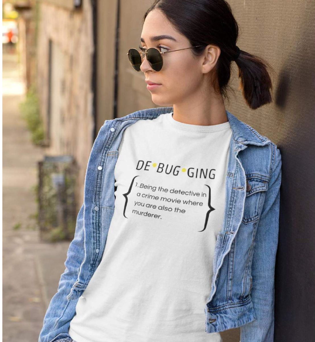 Nome do produto: Camiseta Unissex | DE*BUG*GING