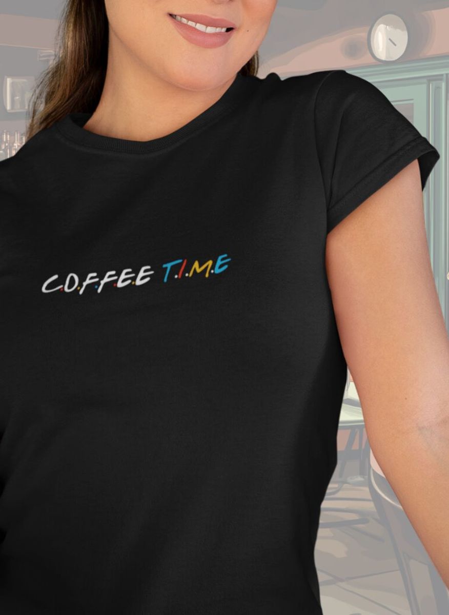 Nome do produto: T-Shirt Unissex | Coffee Time