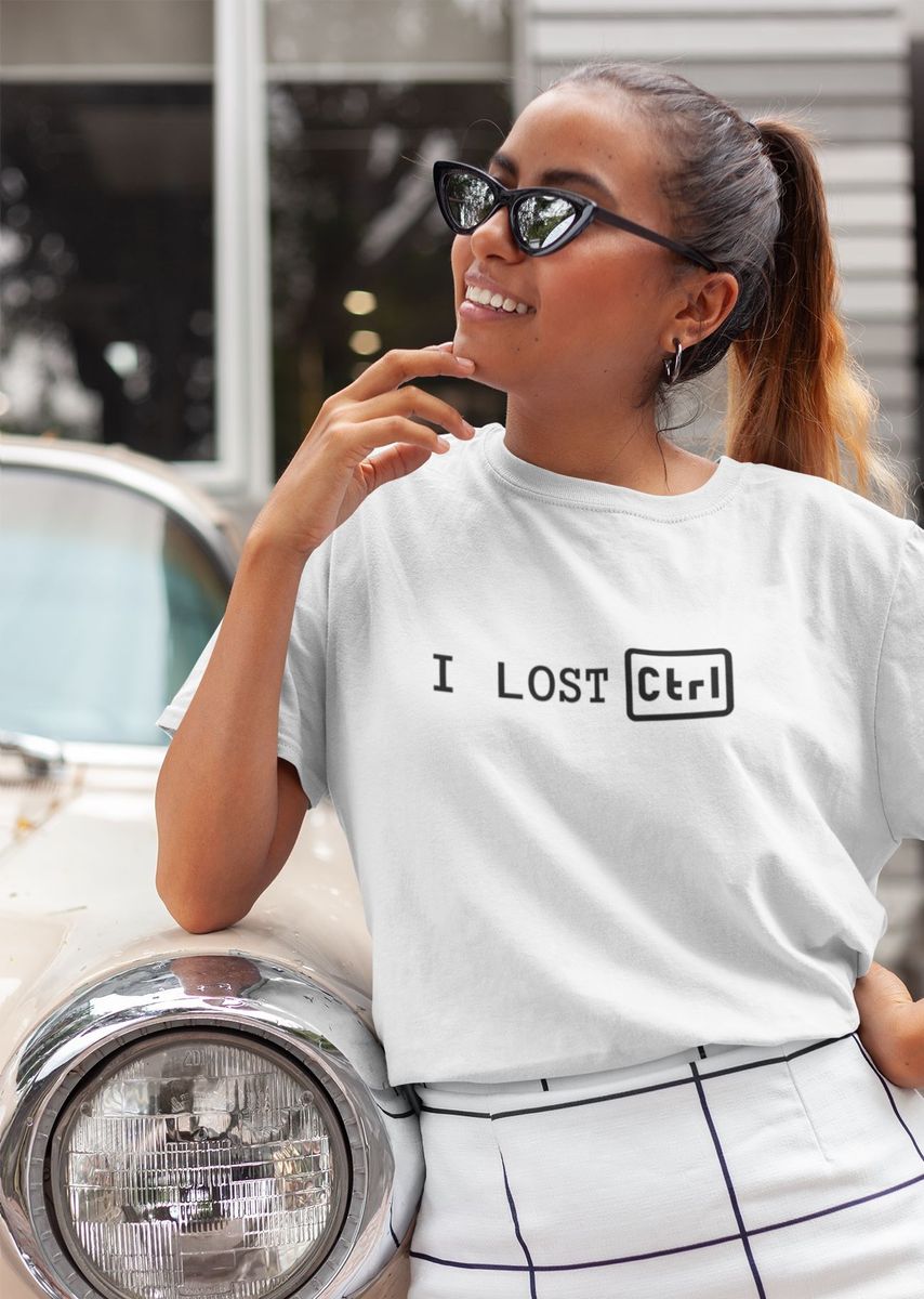 Nome do produto: T-Shirt Unissex | I Lost Ctrl