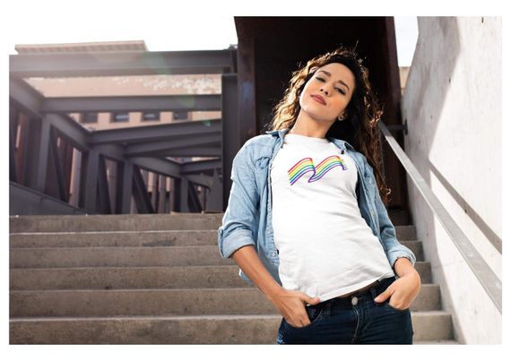 T-Shirt Unissex | Arco-irís