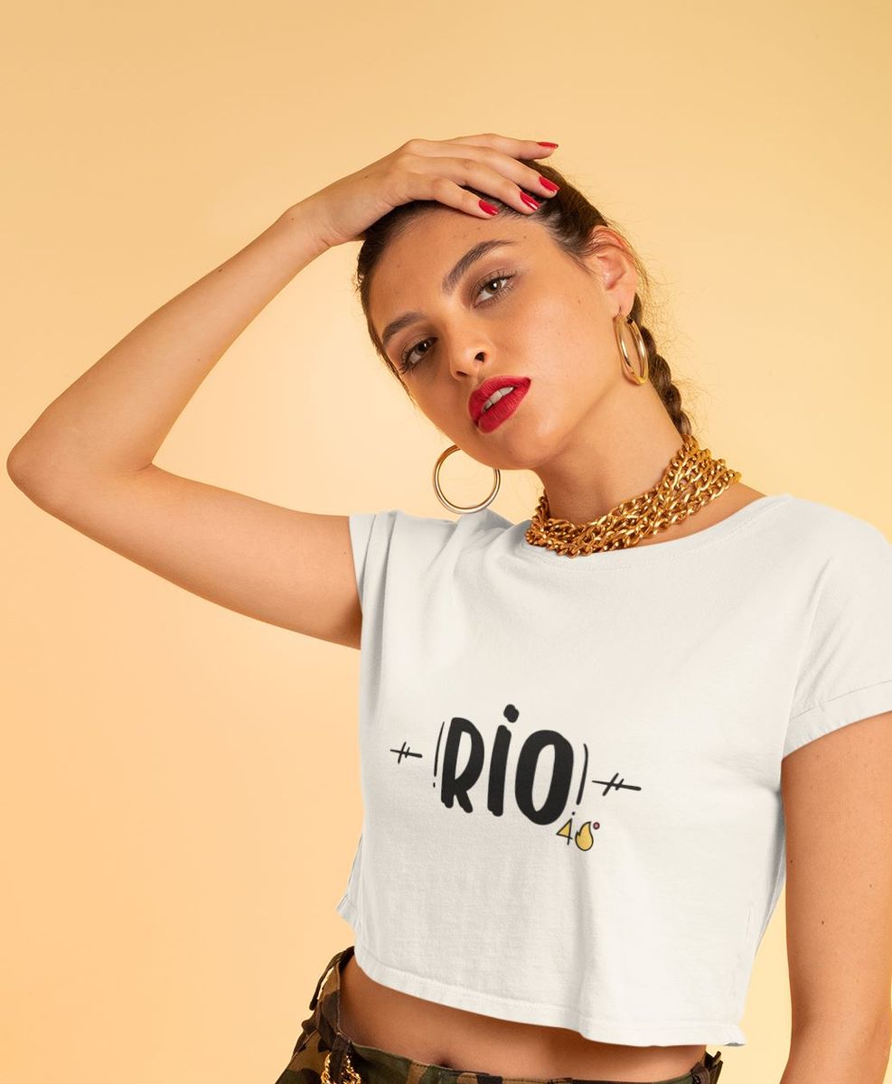 Nome do produto: Cropped | Rio 40°