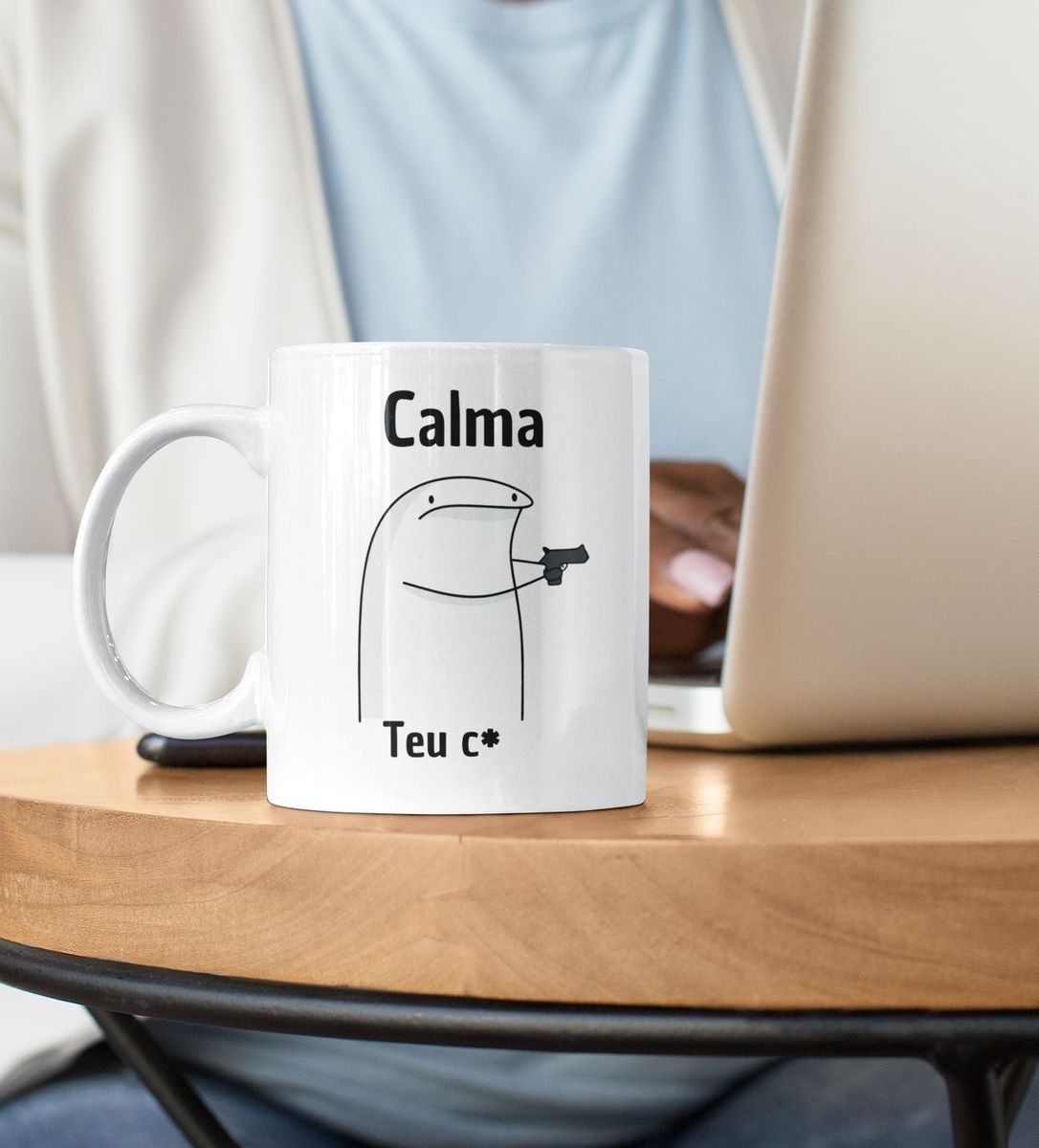 Nome do produto: Caneca | Calma, teu c*