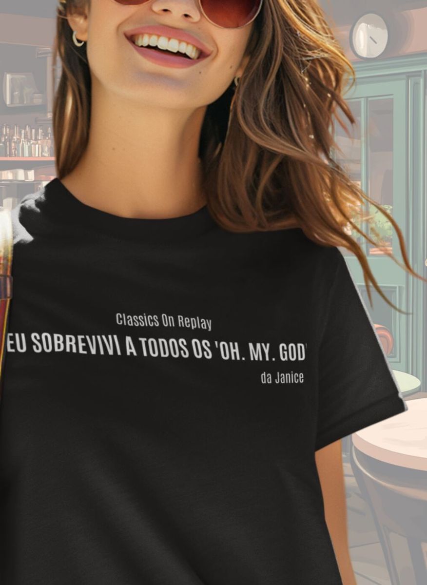 Nome do produto: T-Shirt Unissex |  Eu sobrevivi a todos os \