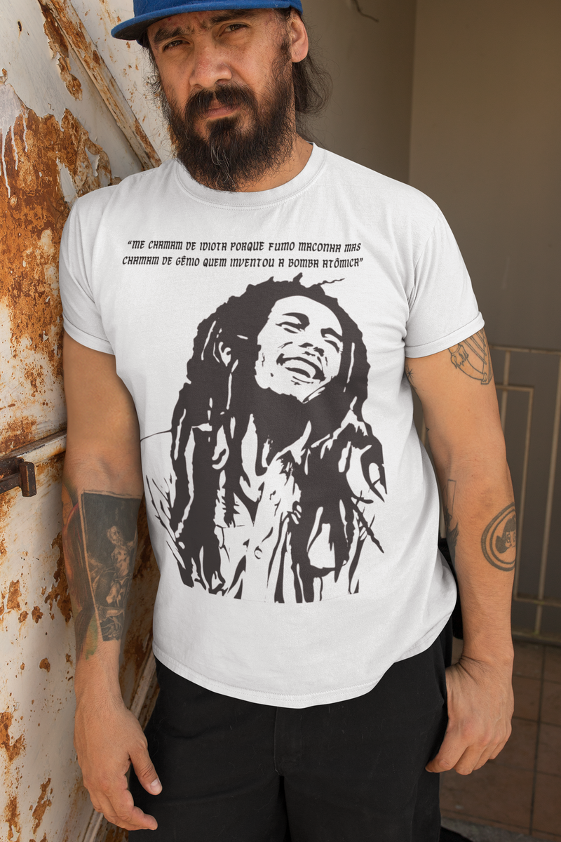 Nome do produto: T-Shirt Bob Marley - Bomba Atômica