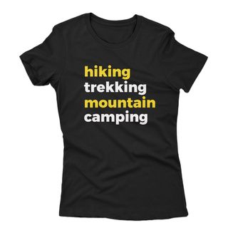 hiking trekking mountain camping - feminina