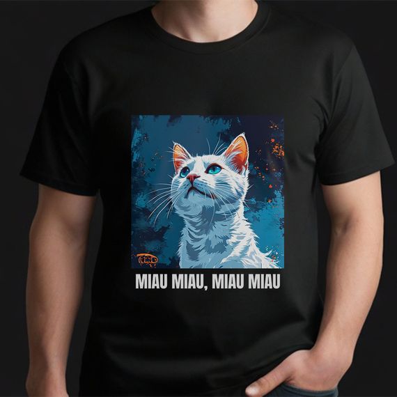 Camiseta Miau