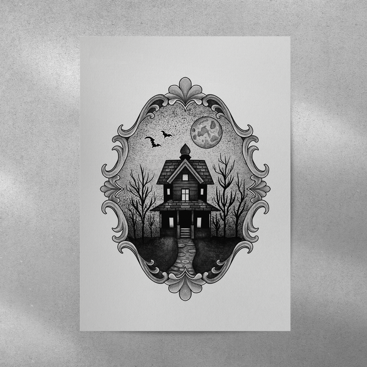 Nome do produto: Poster Haunted House