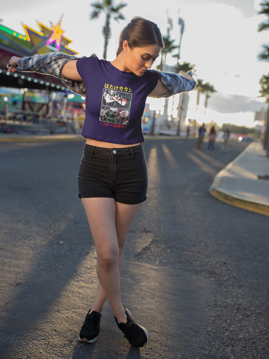 Nome do produto: CAMISETA FEMININA CROPPED MD16