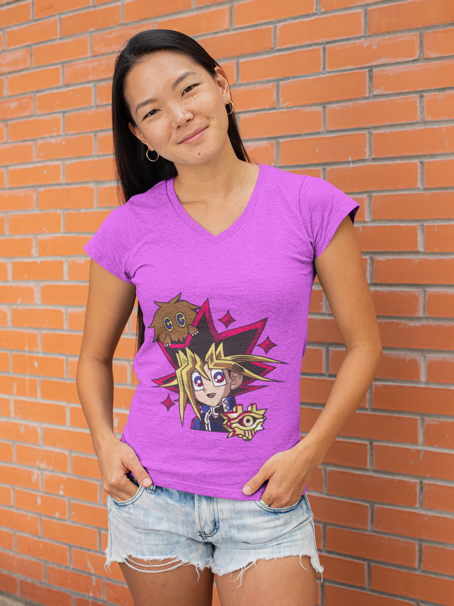 Nome do produto: CAMISETA FEMININA ANIME DIVERSOS MD18