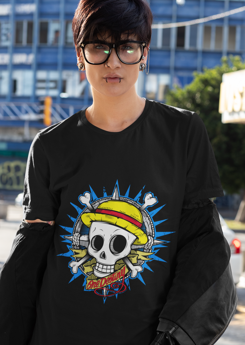 Nome do produto: CAMISETA FEMININA ONE PIECE MD04