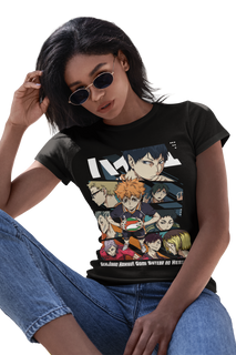 CAMISETA FEMININA ANIME DIVERSOS MD06