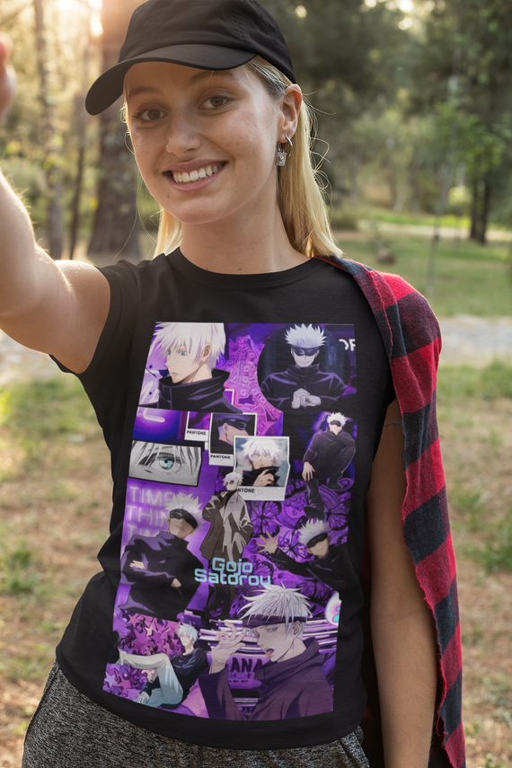 CAMISETA FEMININA JUJUTSU KAISEN MD19