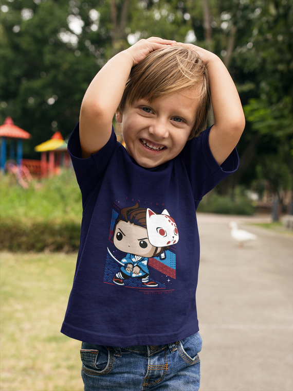 CAMISETA INFANTIL ANIME DIVERSOS MD18