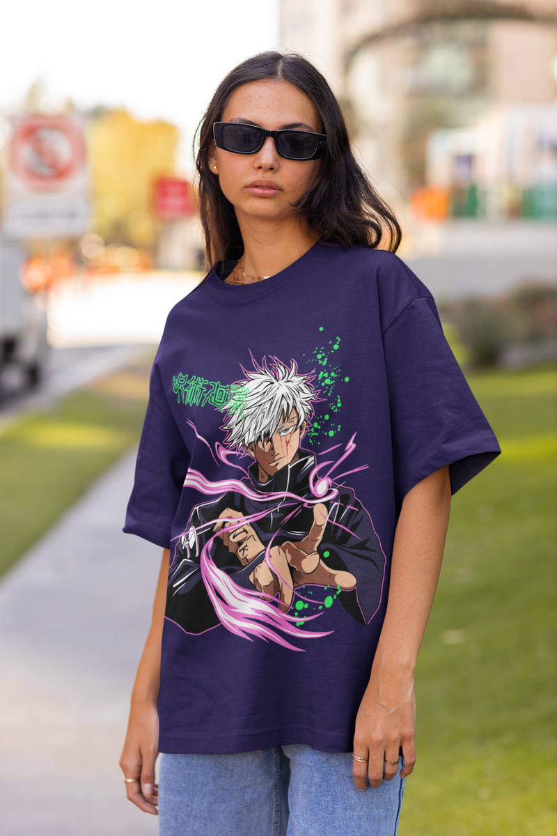 Nome do produto: CAMISETA OVERSIZED ANIMES MD12