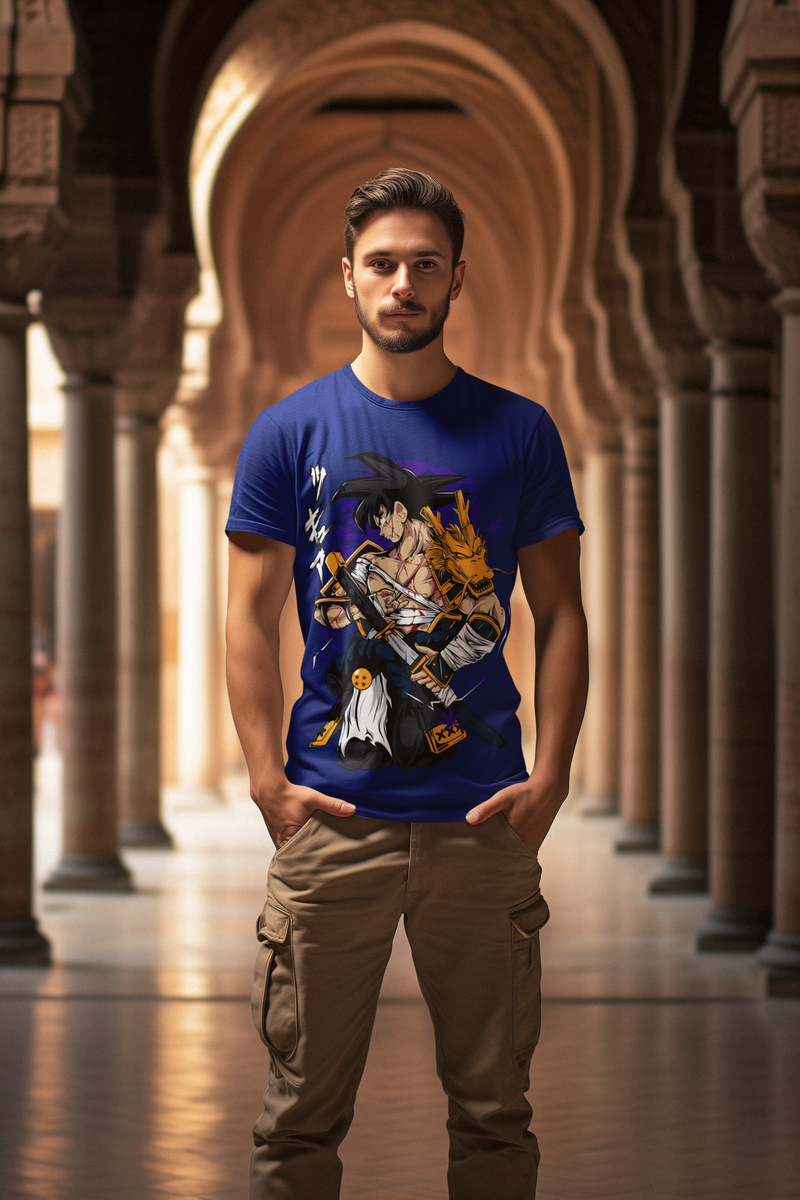 Nome do produto: CAMISETA UNISSEX DRAGON BALL MD11