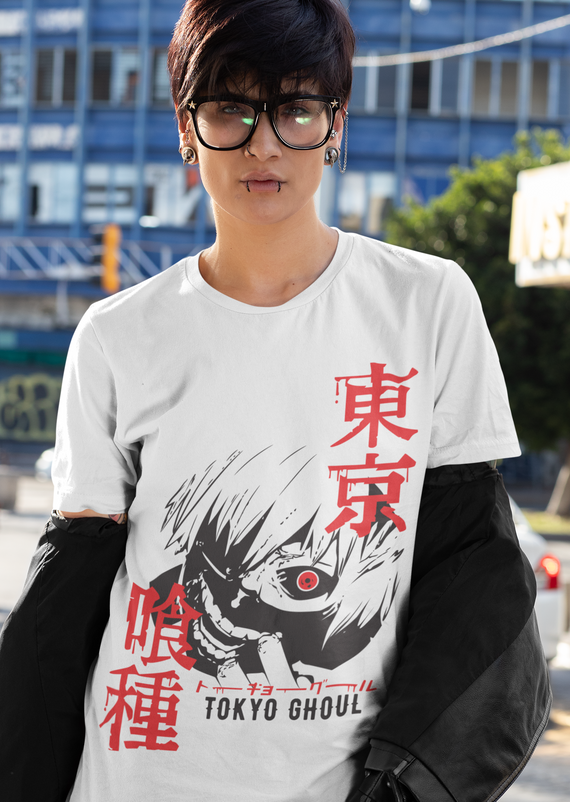 CAMISETA UNISSEX TOKIO GHOUL MD20