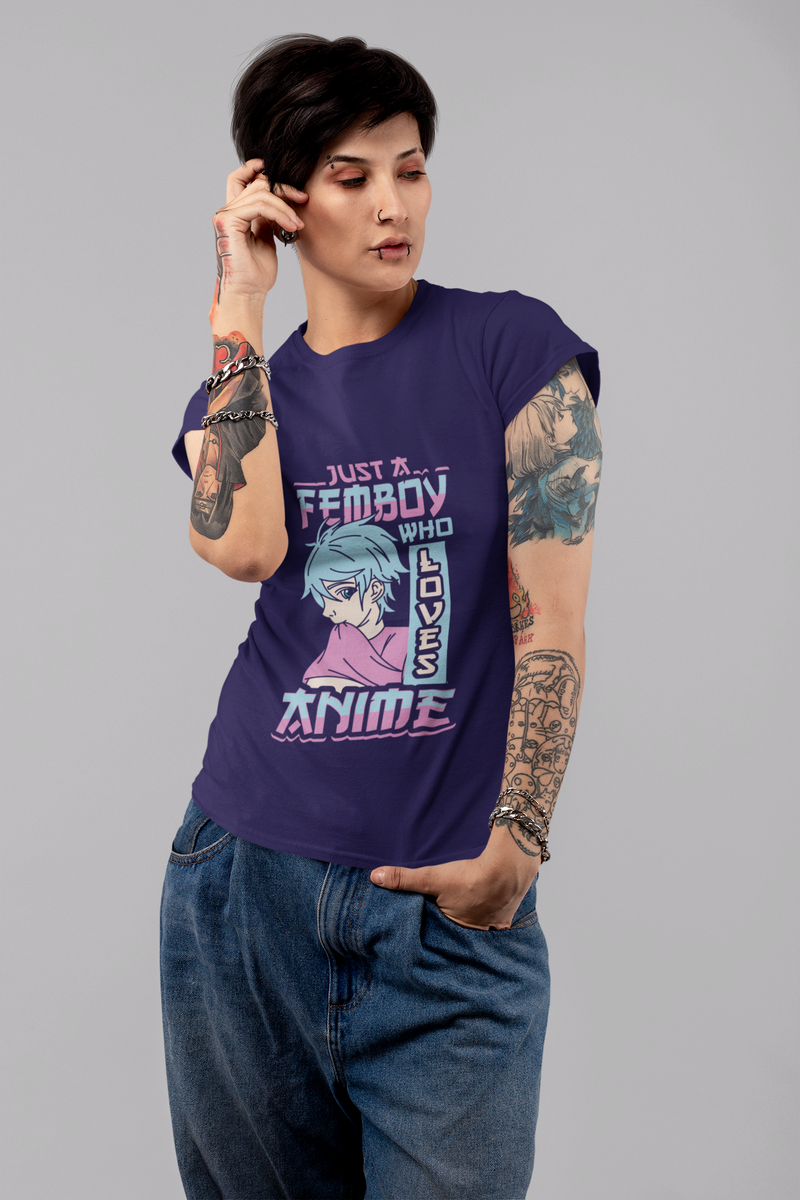 Nome do produto: CAMISETA FEMININA ANIME DIVERSOS MD12