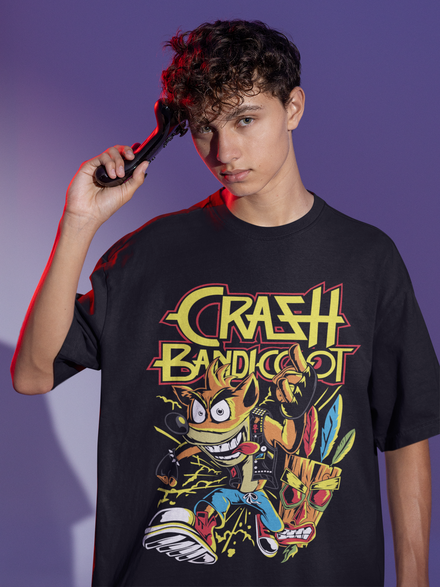 Nome do produto: CAMISETA OVERSIZED GEEK MD33