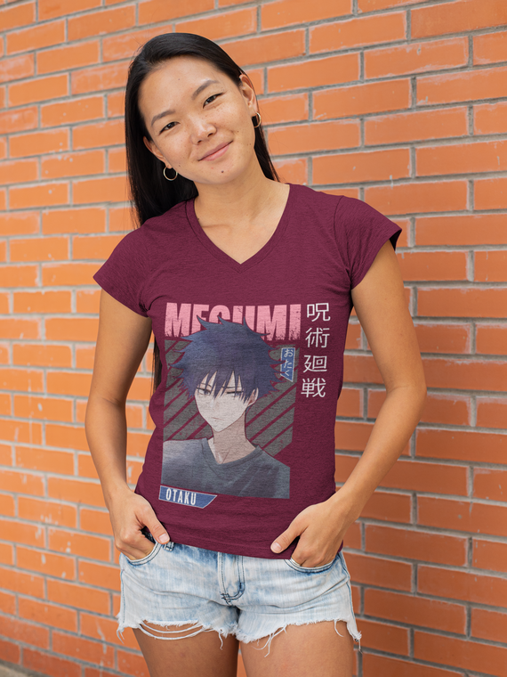 CAMISETA FEMININA JUJUTSU KAISEN MD10