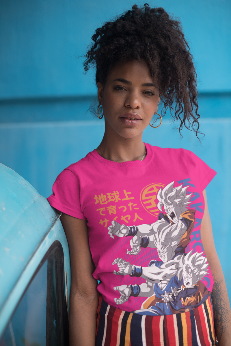 Nome do produto: CAMISETA FEMININA DRAGON BALL MD12