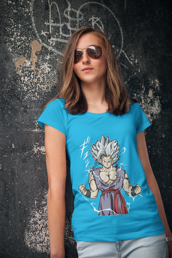 CAMISETA FEMININA DRAGON BALL MD18