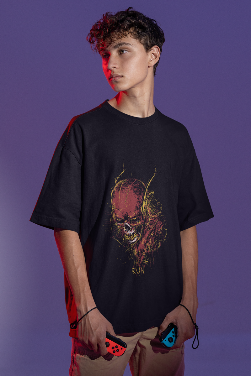 Nome do produto: CAMISETA OVERSIZED GEEK MD22