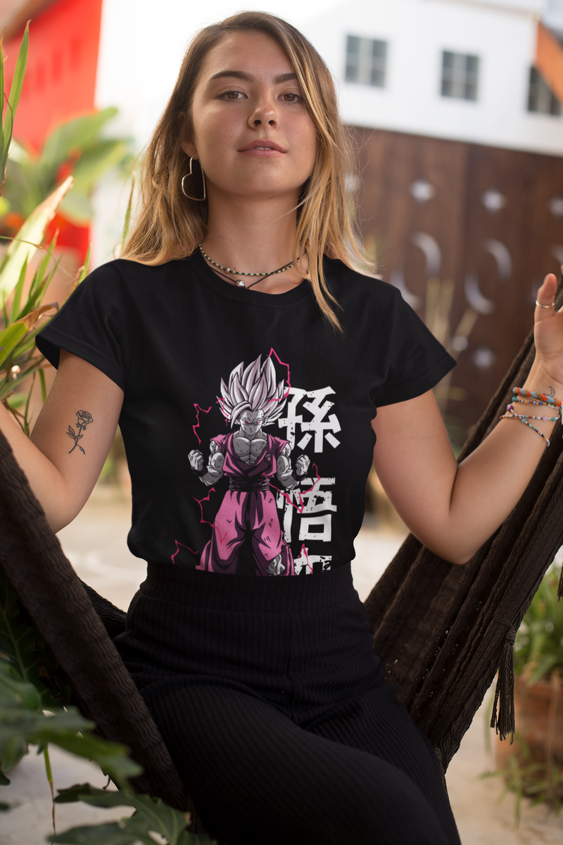 Nome do produto: CAMISETA FEMININA DRAGON BALL MD13