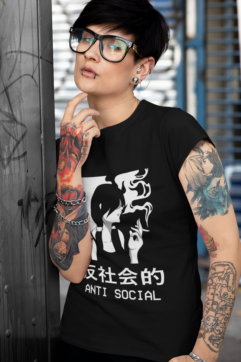 Nome do produto: CAMISETA FEMININA ANIME DIVERSOS MD14