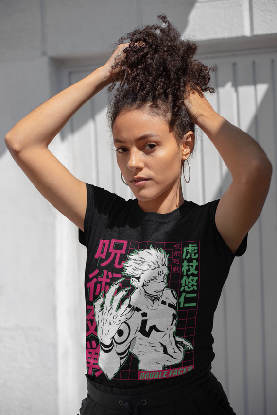 CAMISETA FEMININA JUJUTSU KAISEN MD07