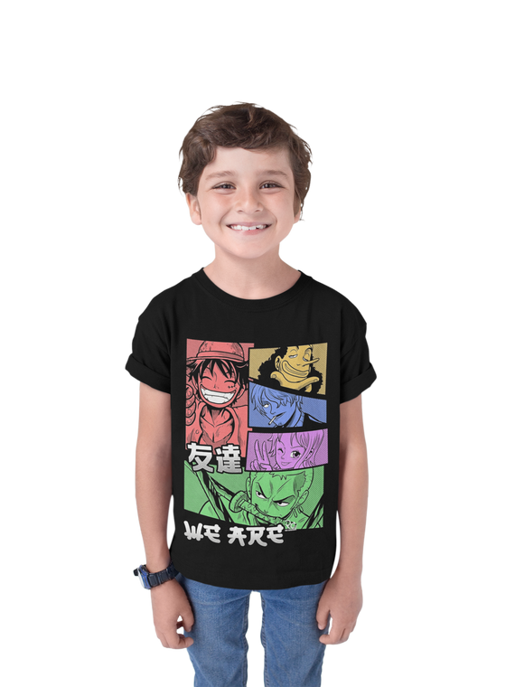 CAMISETA INFANTIL ANIME DIVERSOS MD12