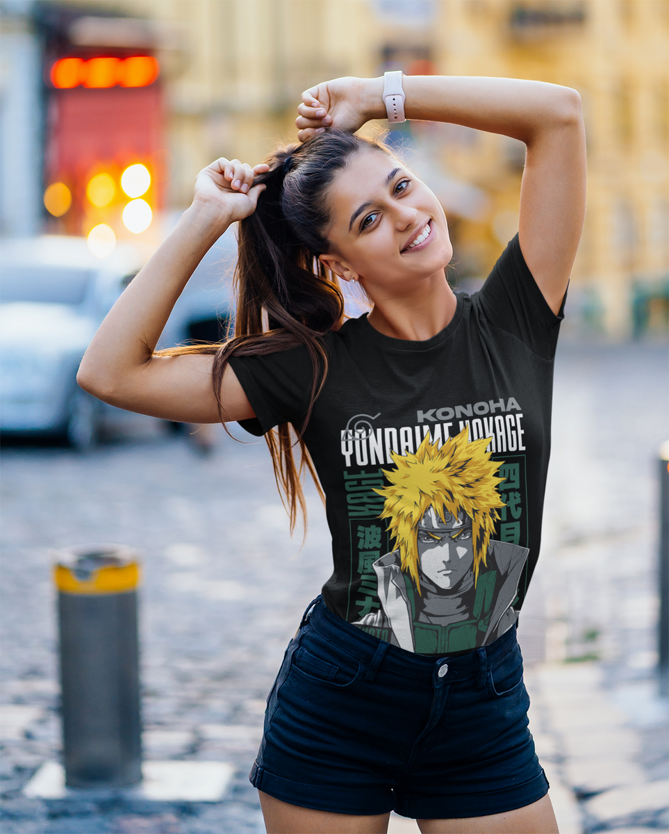 Nome do produto: CAMISETA FEMININA NARUTO MD14