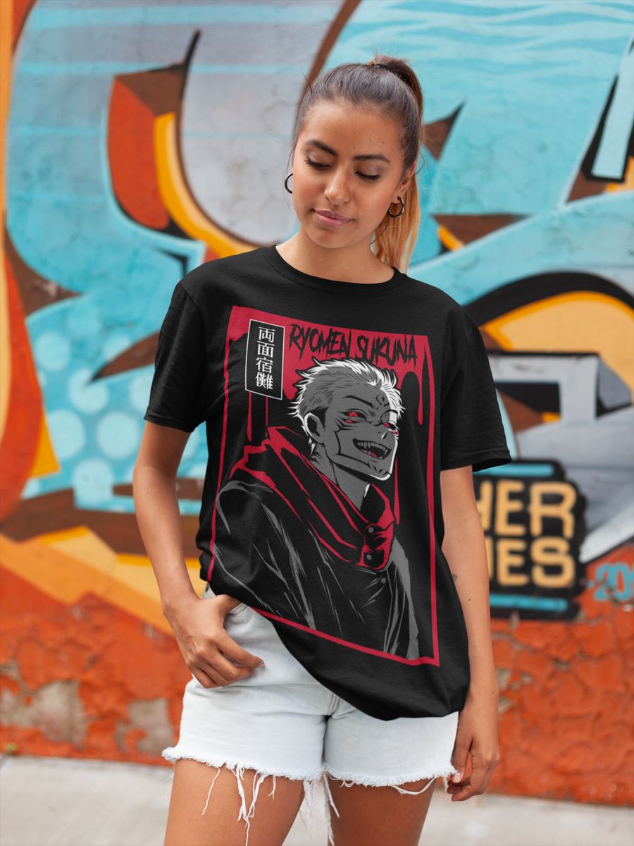 Nome do produto: CAMISETA UNISSEX JUJUTSU KAISEN MD16