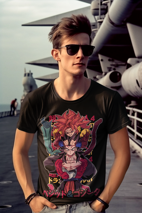 CAMISETA UNISSEX DRAGON BALL MD24