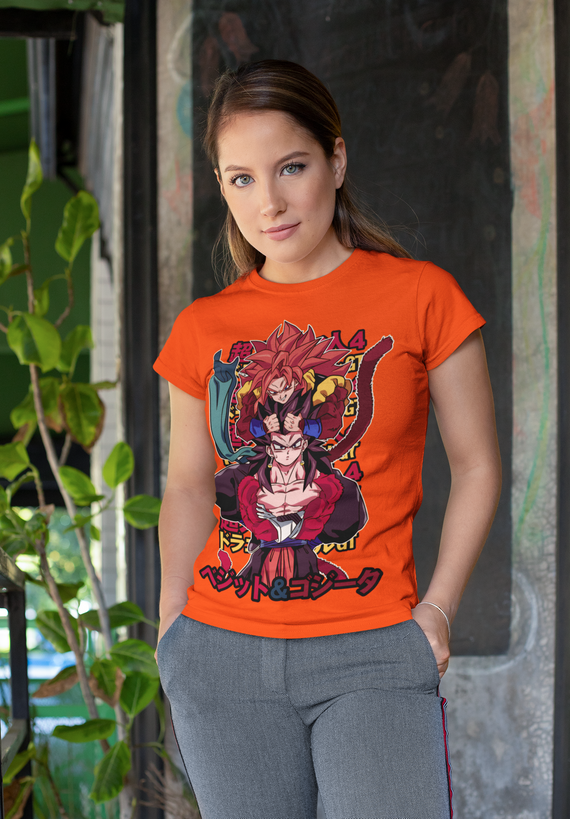 CAMISETA FEMININA DRAGON BALL MD23