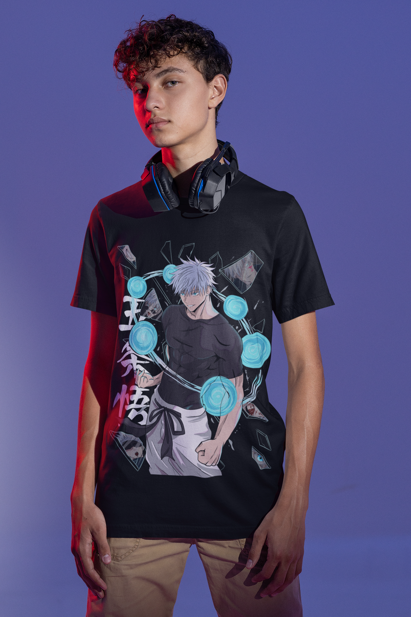 Nome do produto: CAMISETA UNISSEX JUJUTSU KAISEN MD08