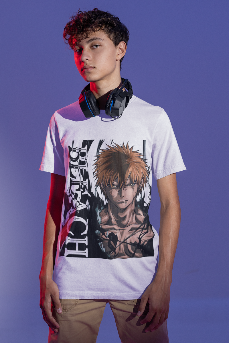 Nome do produto: CAMISETA UNISSEX BLEACH MD05